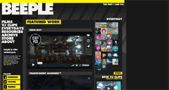 Desktop Screenshot of beeple-crap.com